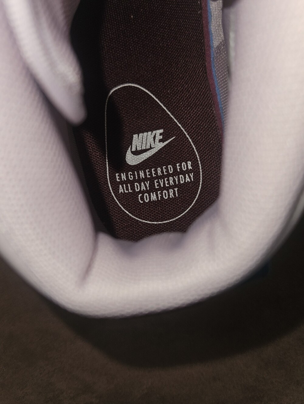 NIKE AIR FORCE 1 Women’s High-Top Sneakers in  Lavender Copper & Blue Sz 9 - Picture 10 of 12